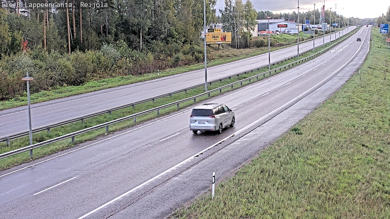 Kelikamerat Kuva Tie 6 Lappeenranta, Reijola, Lappeenranta, Etelä-Karjala