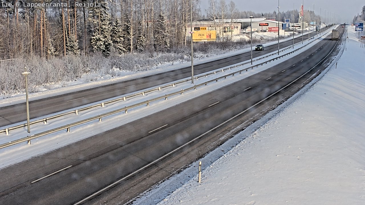 Kelikamerat Kuva Tie 6 Lappeenranta, Reijola, Lappeenranta, Etelä-Karjala