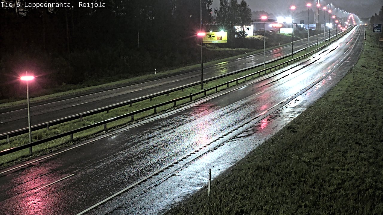Weather Camera Image Road 6 Lappeenranta, Reijola, Lappeenranta, Etelä-Karjala