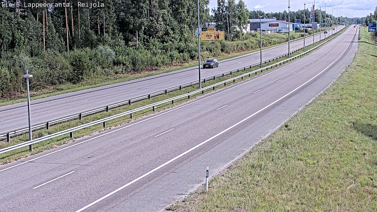 Kelikamerat Kuva Tie 6 Lappeenranta, Reijola, Lappeenranta, Etelä-Karjala