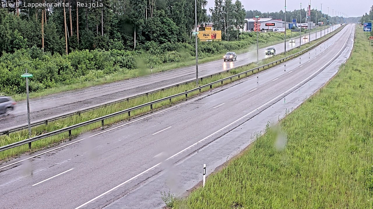 Kelikamerat Kuva Tie 6 Lappeenranta, Reijola, Lappeenranta, Etelä-Karjala