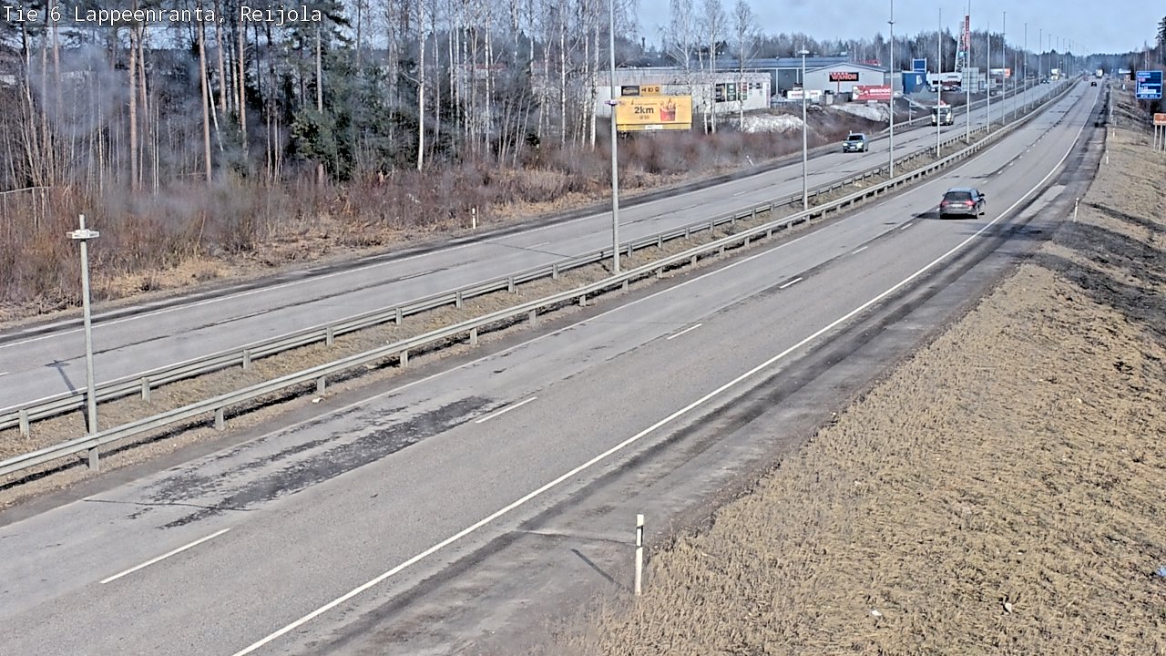 Kelikamerat Kuva Tie 6 Lappeenranta, Reijola, Lappeenranta, Etelä-Karjala