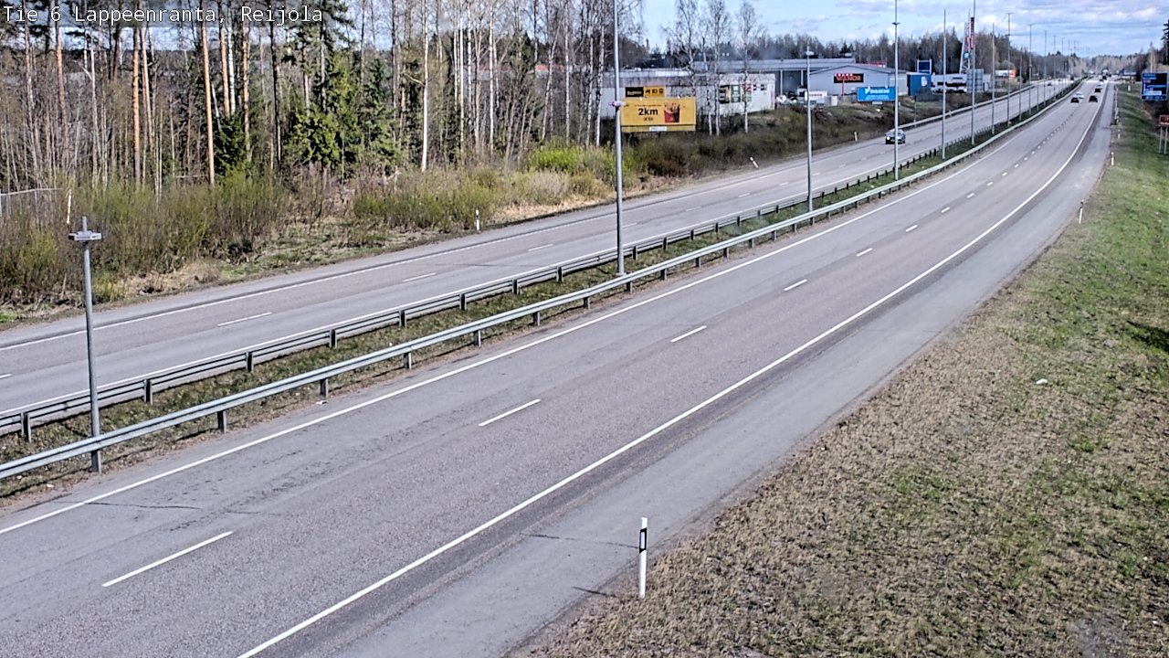 Kelikamerat Kuva Tie 6 Lappeenranta, Reijola, Lappeenranta, Etelä-Karjala