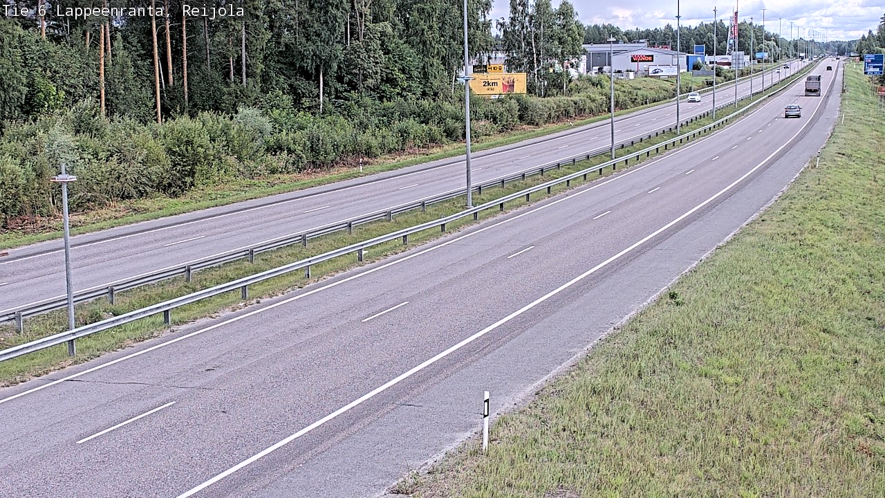 Kelikamerat Kuva Tie 6 Lappeenranta, Reijola, Lappeenranta, Etelä-Karjala