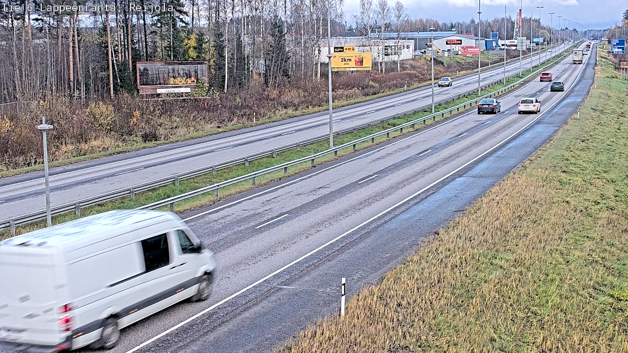 Kelikamerat Kuva Tie 6 Lappeenranta, Reijola, Lappeenranta, Etelä-Karjala
