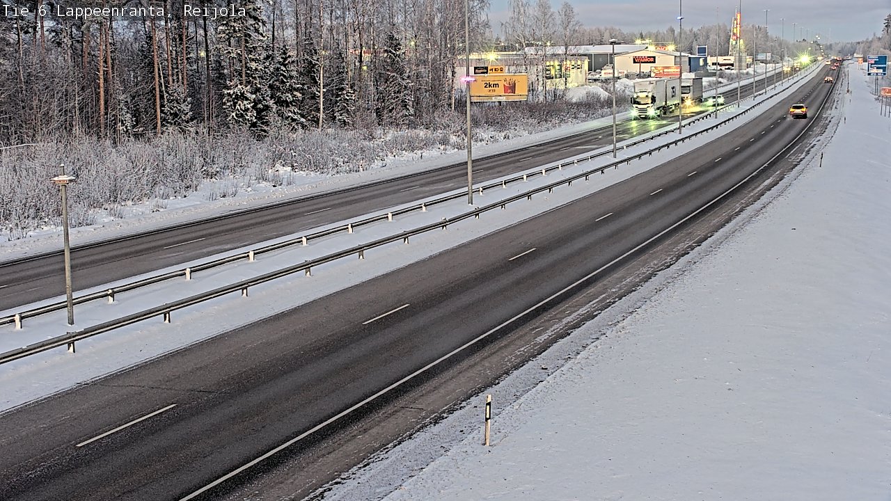 Kelikamerat Kuva Tie 6 Lappeenranta, Reijola, Lappeenranta, Etelä-Karjala