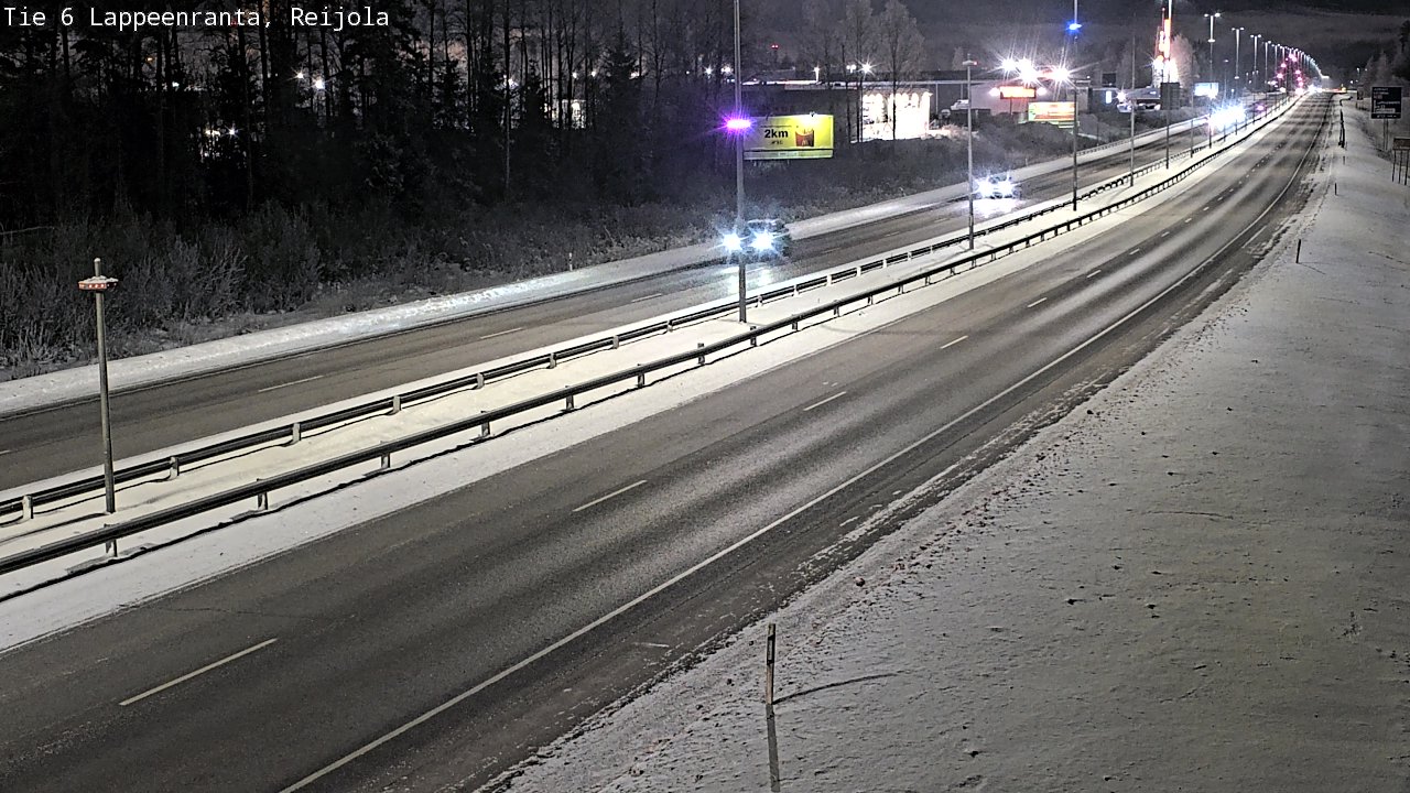 Kelikamerat Kuva Tie 6 Lappeenranta, Reijola, Lappeenranta, Etelä-Karjala