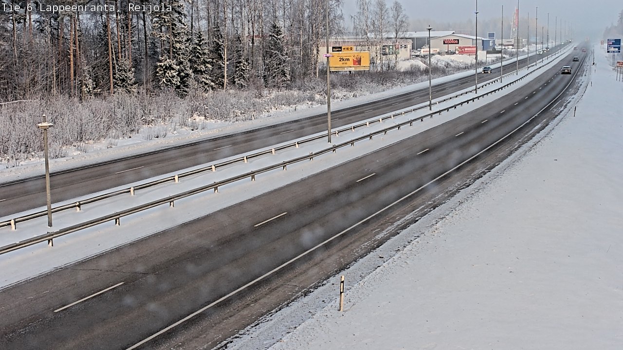 Kelikamerat Kuva Tie 6 Lappeenranta, Reijola, Lappeenranta, Etelä-Karjala