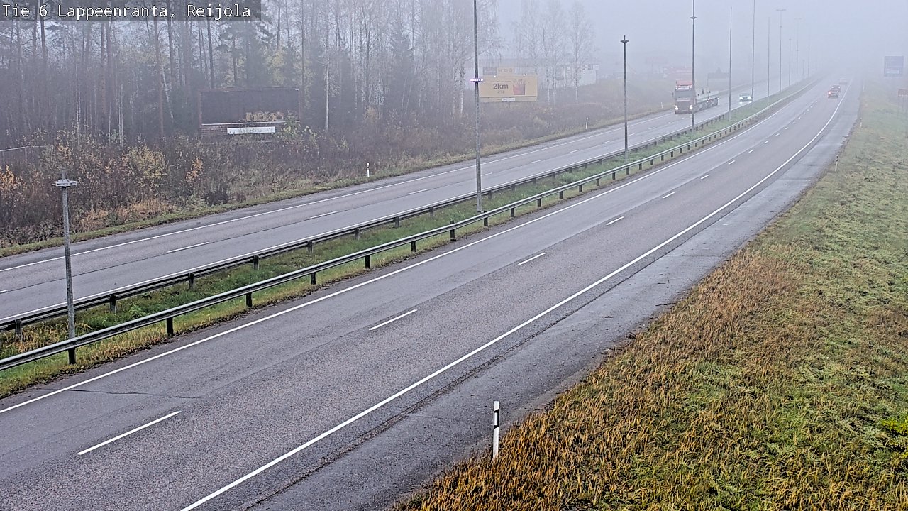 Kelikamerat Kuva Tie 6 Lappeenranta, Reijola, Lappeenranta, Etelä-Karjala