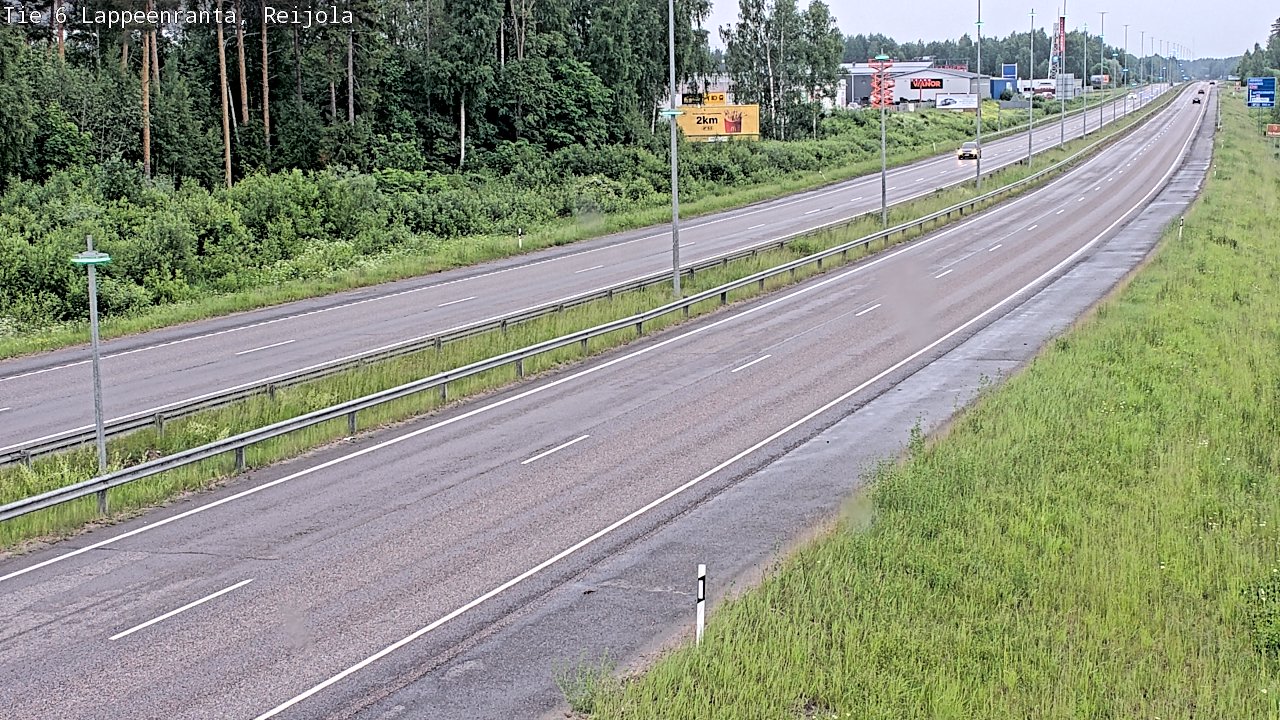 Kelikamerat Kuva Tie 6 Lappeenranta, Reijola, Lappeenranta, Etelä-Karjala