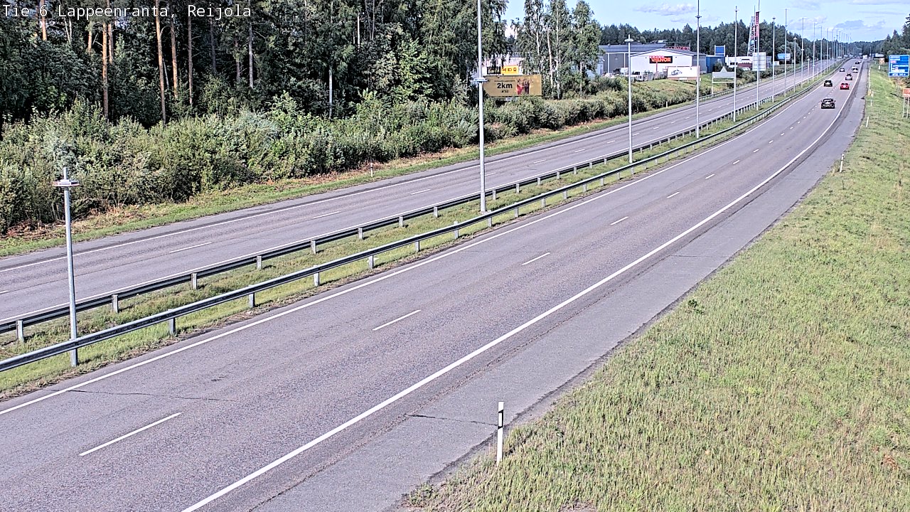 Kelikamerat Kuva Tie 6 Lappeenranta, Reijola, Lappeenranta, Etelä-Karjala