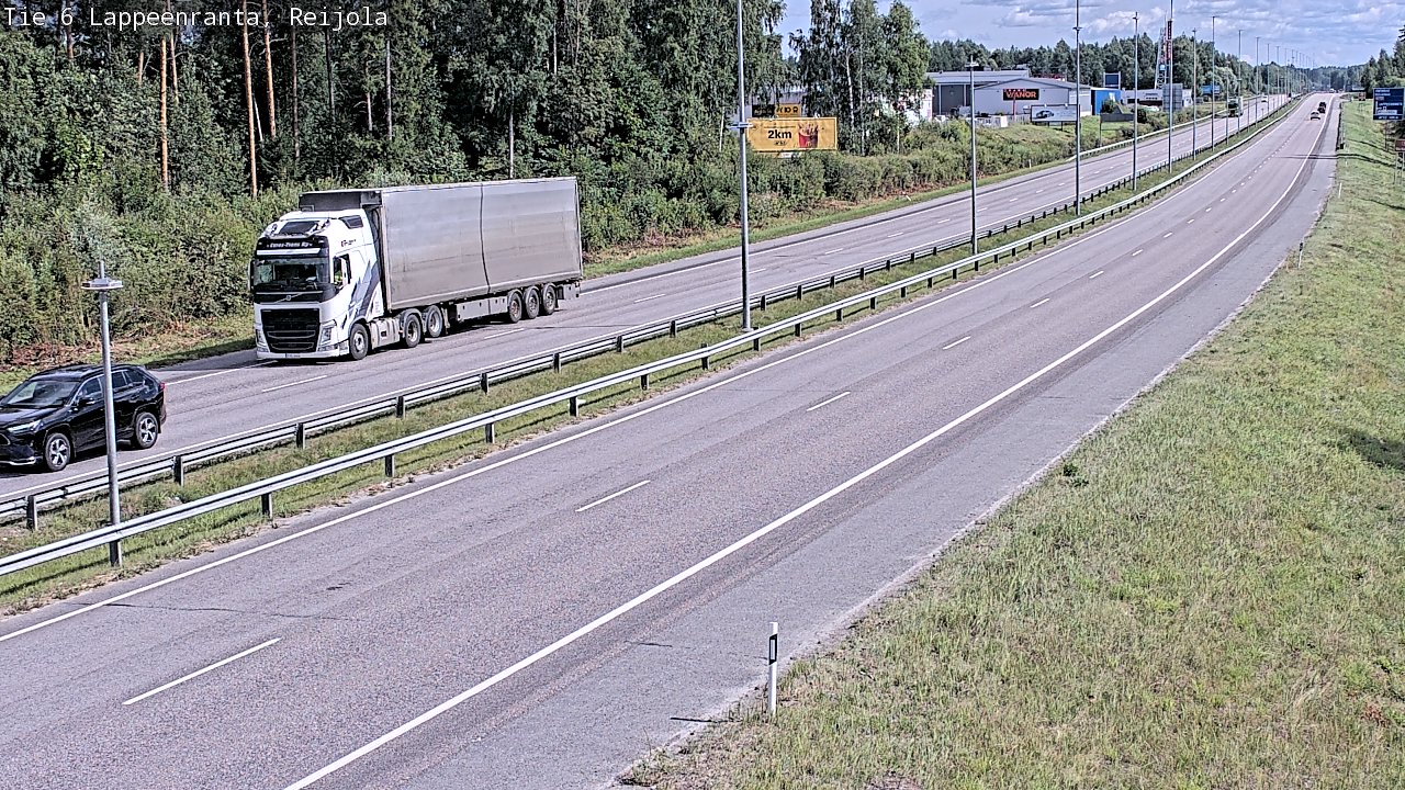 Kelikamerat Kuva Tie 6 Lappeenranta, Reijola, Lappeenranta, Etelä-Karjala