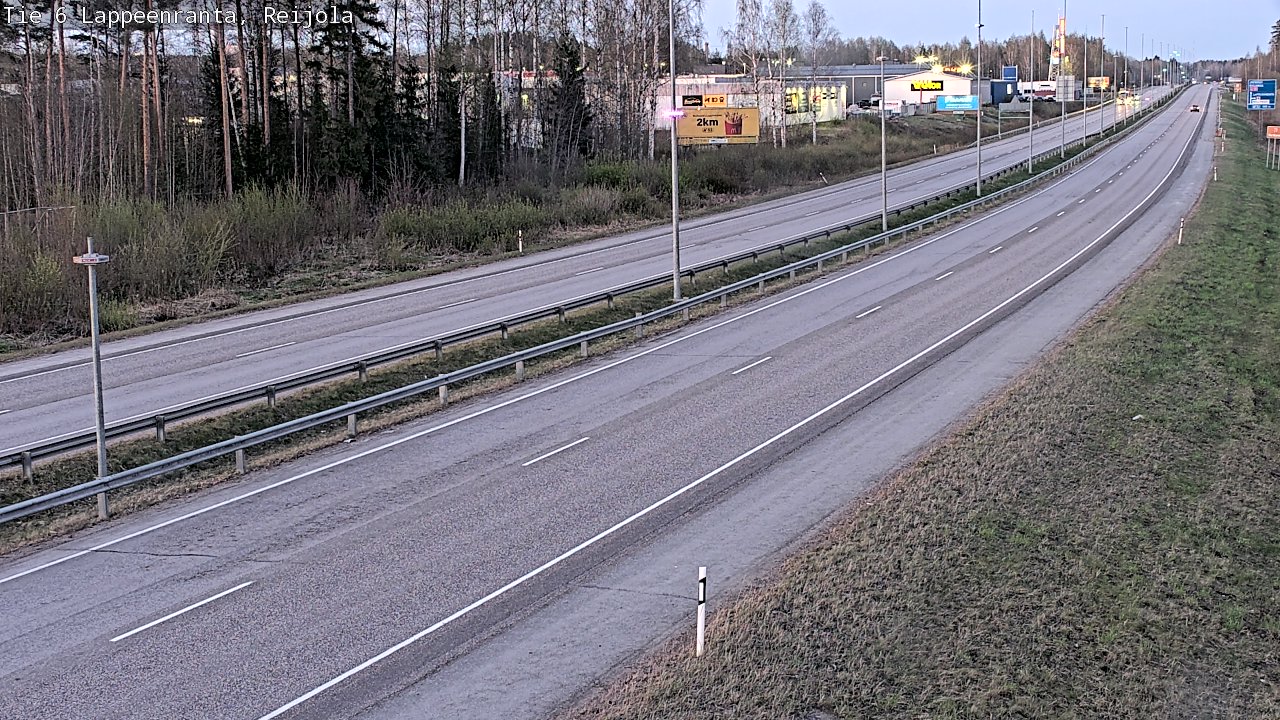 Kelikamerat Kuva Tie 6 Lappeenranta, Reijola, Lappeenranta, Etelä-Karjala