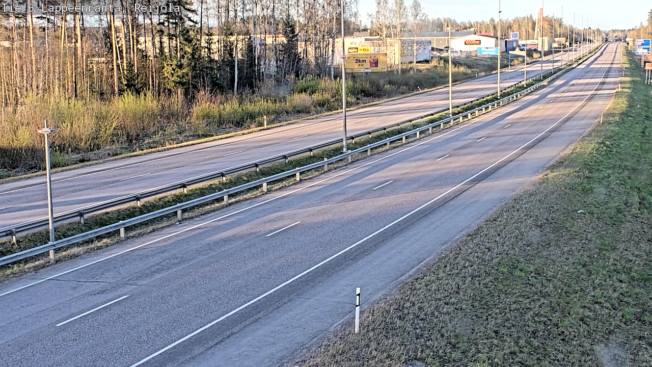 Kelikamerat Kuva Tie 6 Lappeenranta, Reijola, Lappeenranta, Etelä-Karjala