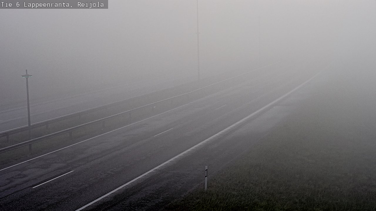 Weather Camera Image Road 6 Lappeenranta, Reijola, Lappeenranta, Etelä-Karjala