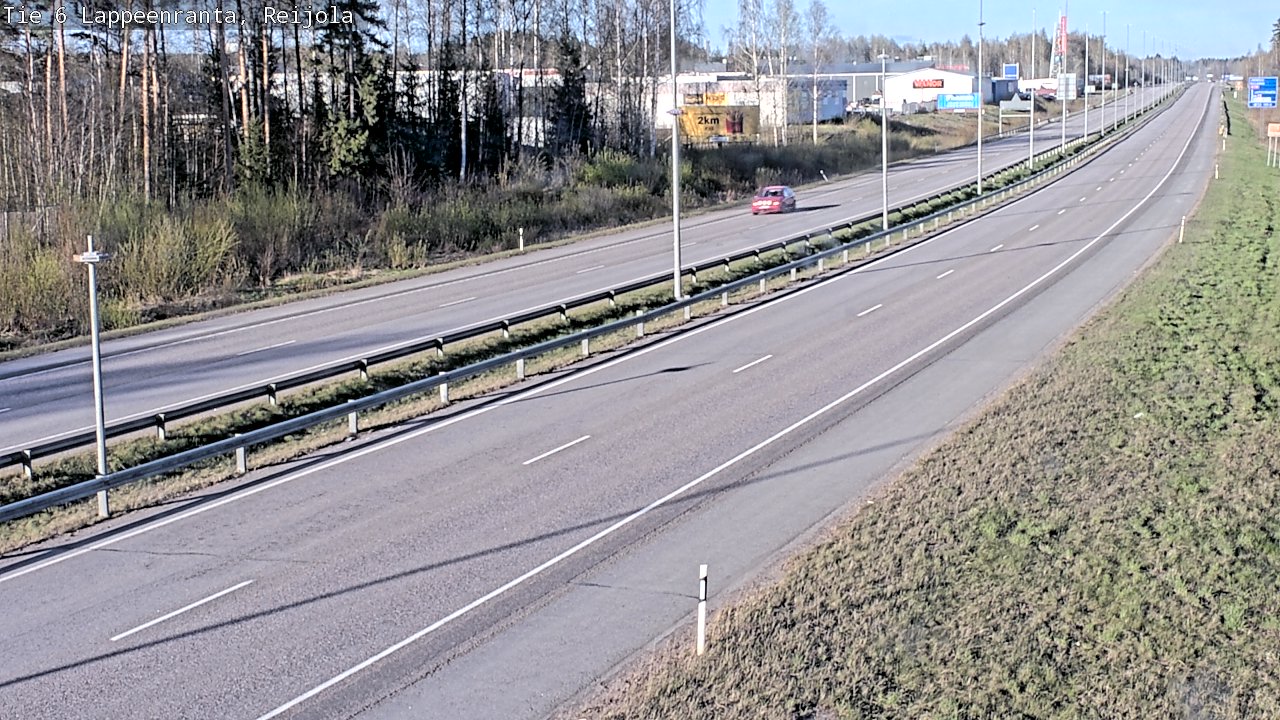 Kelikamerat Kuva Tie 6 Lappeenranta, Reijola, Lappeenranta, Etelä-Karjala