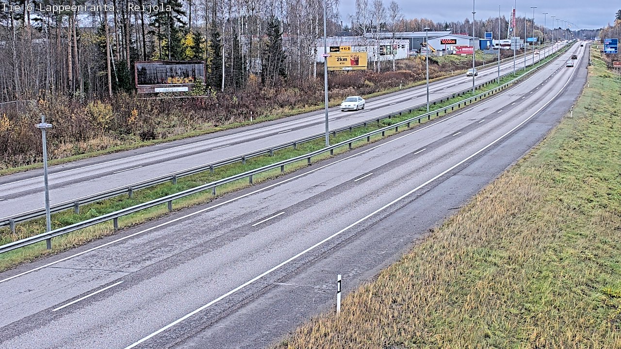 Kelikamerat Kuva Tie 6 Lappeenranta, Reijola, Lappeenranta, Etelä-Karjala