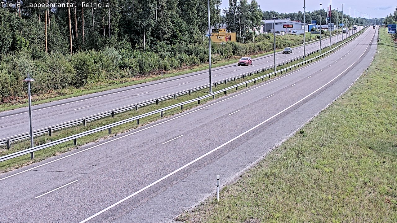 Kelikamerat Kuva Tie 6 Lappeenranta, Reijola, Lappeenranta, Etelä-Karjala