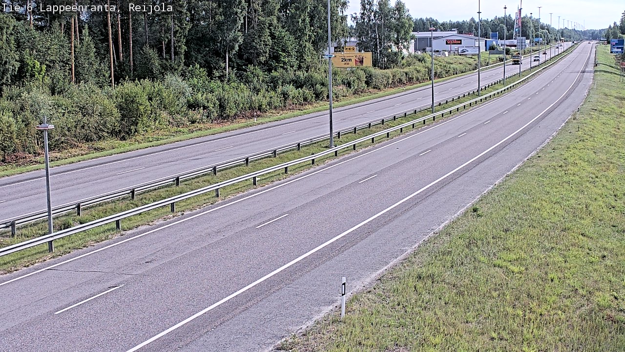 Kelikamerat Kuva Tie 6 Lappeenranta, Reijola, Lappeenranta, Etelä-Karjala