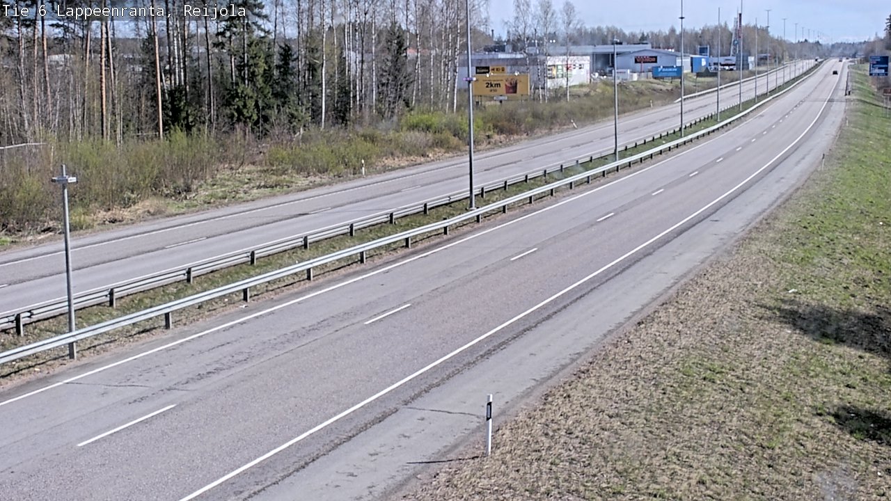 Kelikamerat Kuva Tie 6 Lappeenranta, Reijola, Lappeenranta, Etelä-Karjala