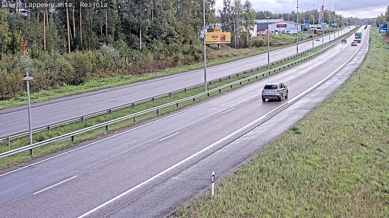 Kelikamerat Kuva Tie 6 Lappeenranta, Reijola, Lappeenranta, Etelä-Karjala
