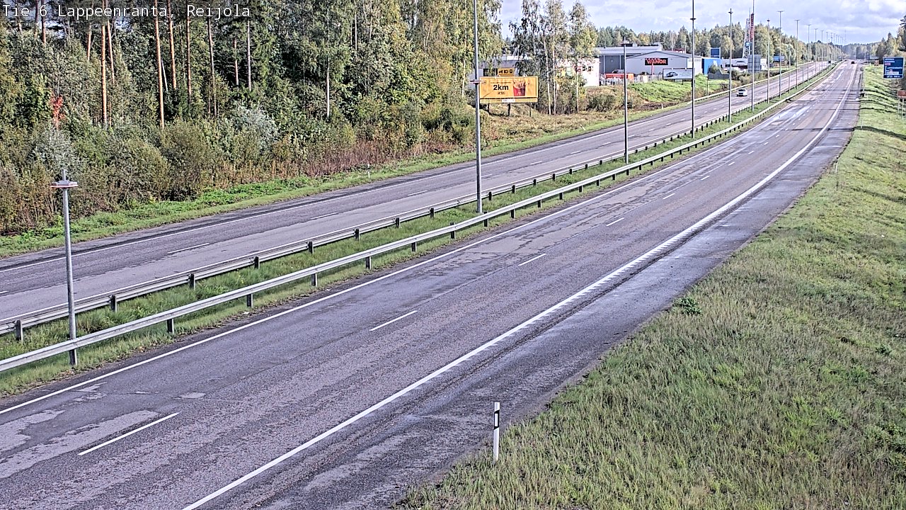 Kelikamerat Kuva Tie 6 Lappeenranta, Reijola, Lappeenranta, Etelä-Karjala