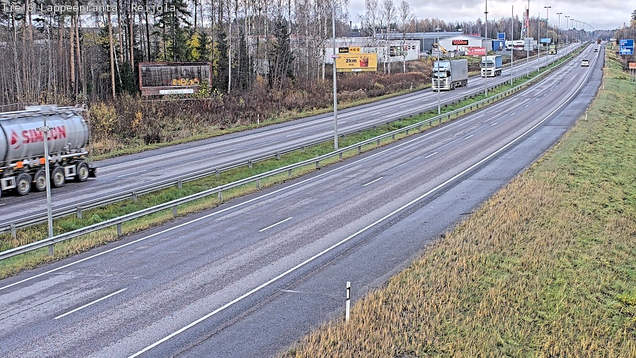 Kelikamerat Kuva Tie 6 Lappeenranta, Reijola, Lappeenranta, Etelä-Karjala