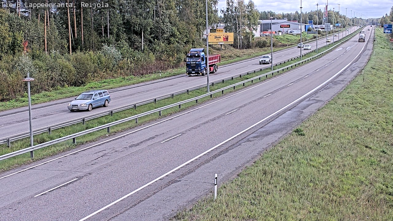 Kelikamerat Kuva Tie 6 Lappeenranta, Reijola, Lappeenranta, Etelä-Karjala