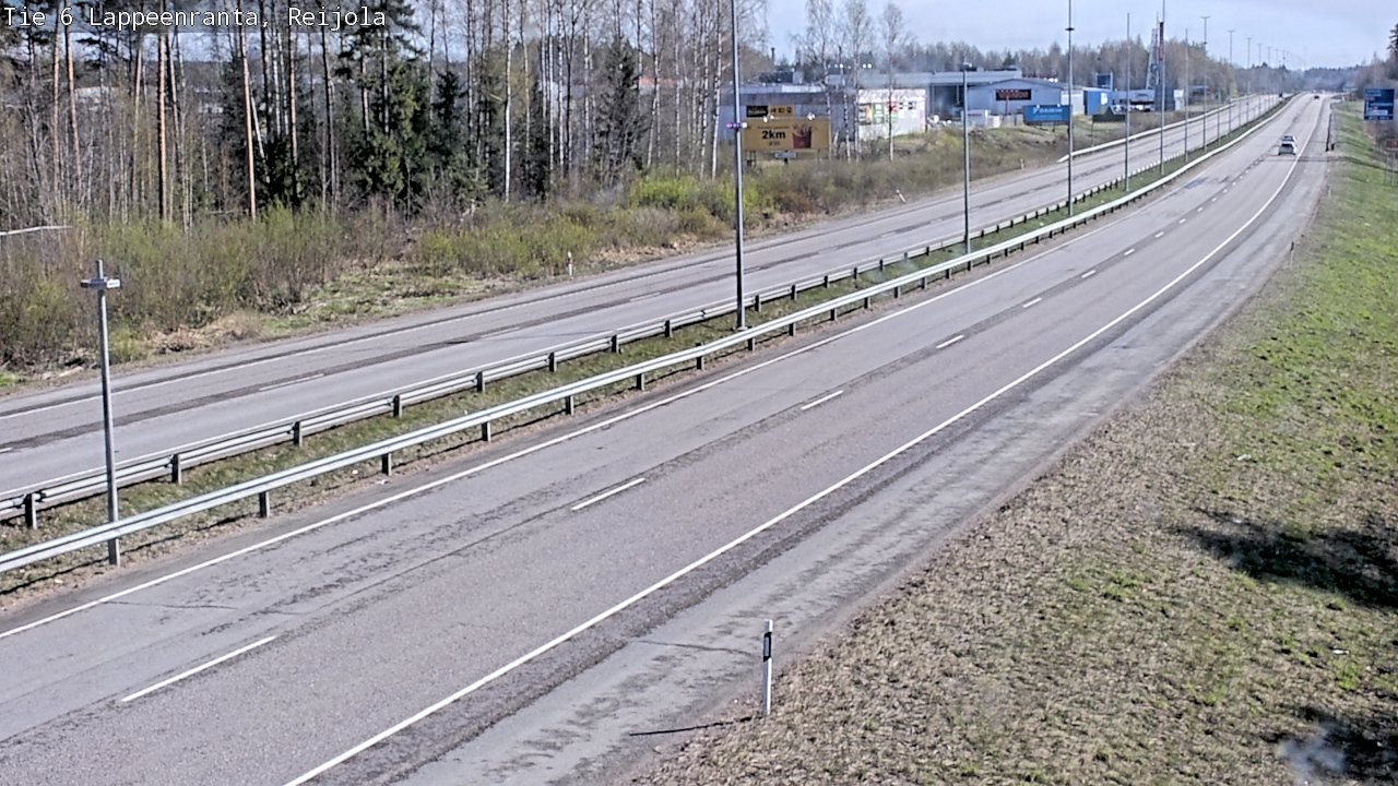 Kelikamerat Kuva Tie 6 Lappeenranta, Reijola, Lappeenranta, Etelä-Karjala