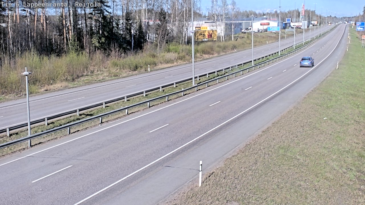 Kelikamerat Kuva Tie 6 Lappeenranta, Reijola, Lappeenranta, Etelä-Karjala