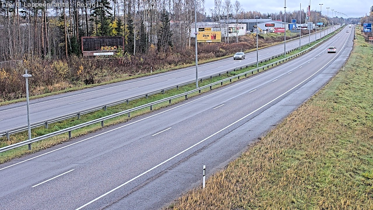 Kelikamerat Kuva Tie 6 Lappeenranta, Reijola, Lappeenranta, Etelä-Karjala