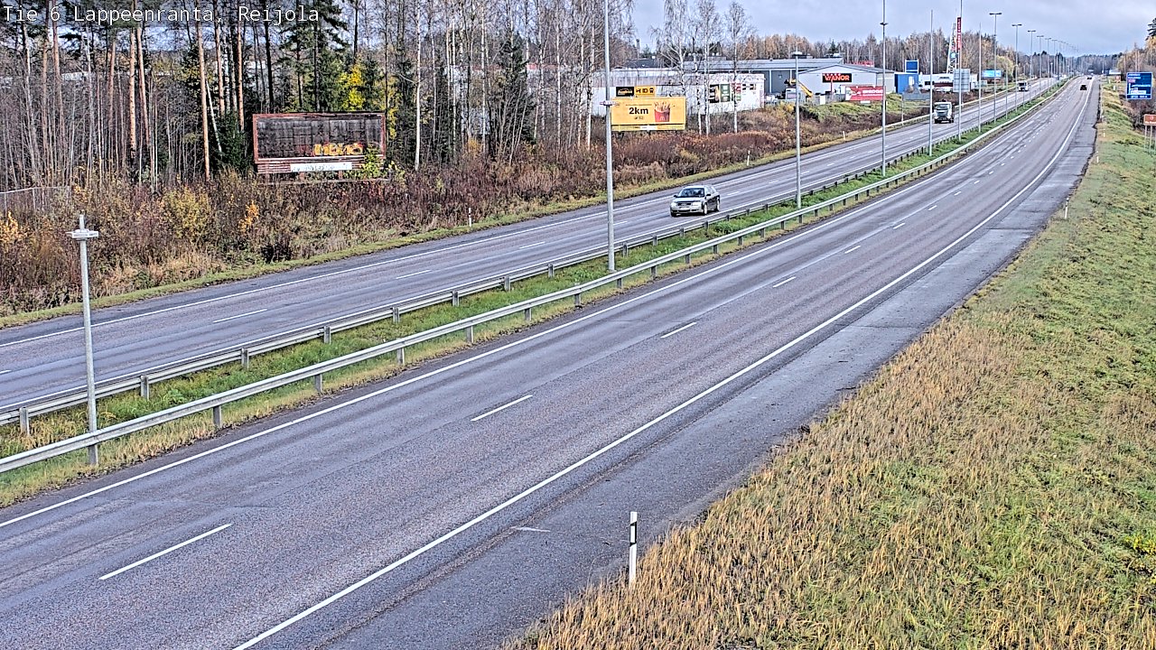 Kelikamerat Kuva Tie 6 Lappeenranta, Reijola, Lappeenranta, Etelä-Karjala