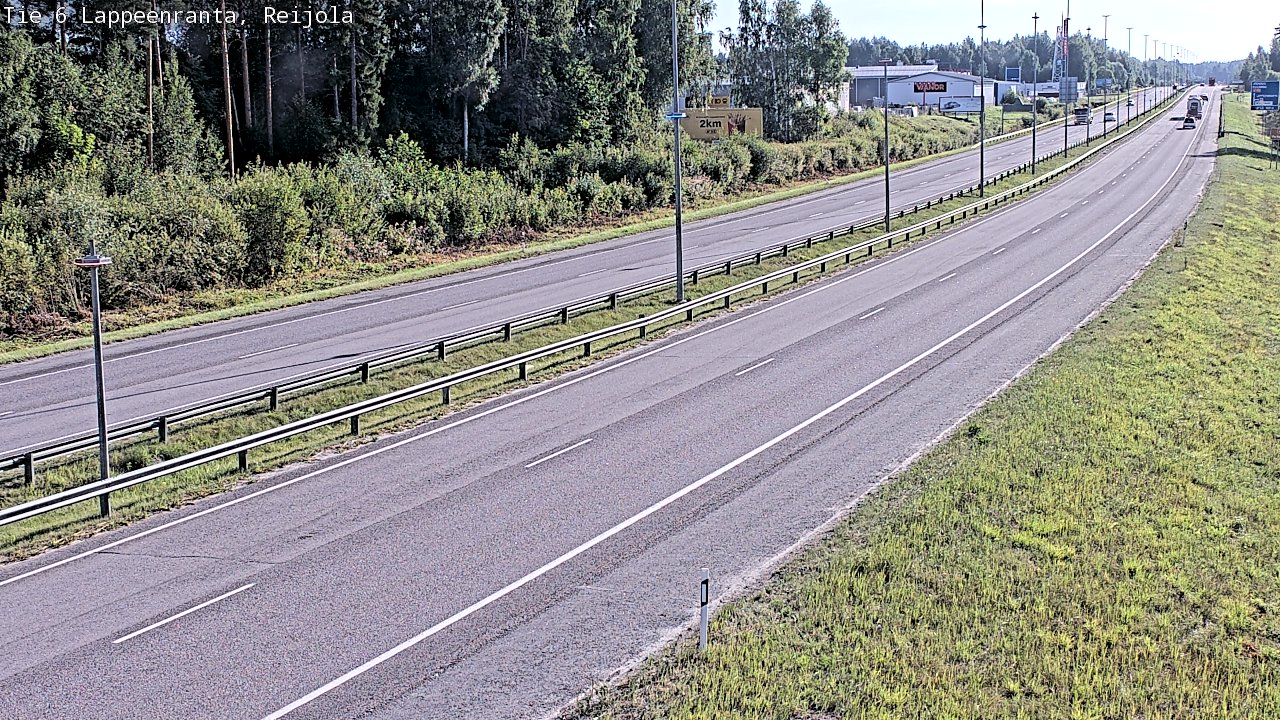 Kelikamerat Kuva Tie 6 Lappeenranta, Reijola, Lappeenranta, Etelä-Karjala