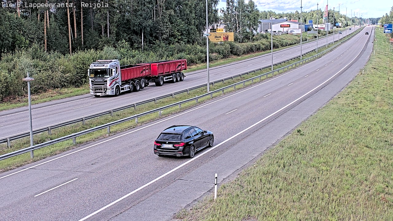 Kelikamerat Kuva Tie 6 Lappeenranta, Reijola, Lappeenranta, Etelä-Karjala