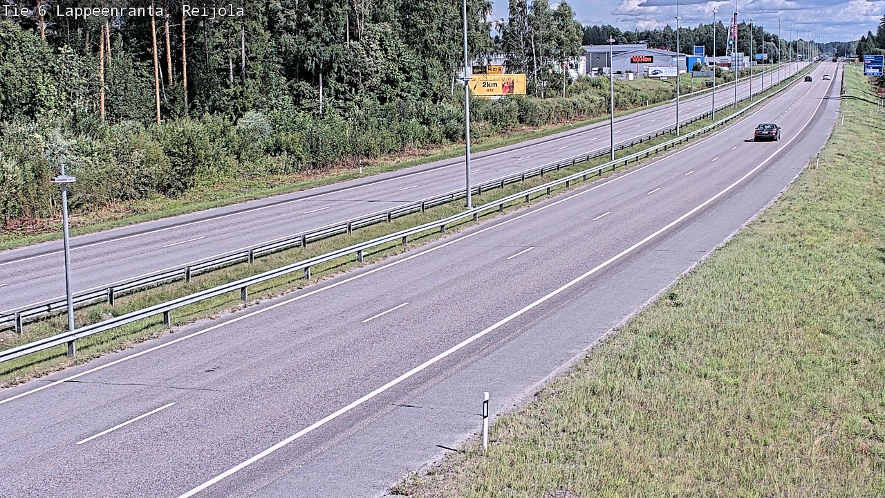 Kelikamerat Kuva Tie 6 Lappeenranta, Reijola, Lappeenranta, Etelä-Karjala
