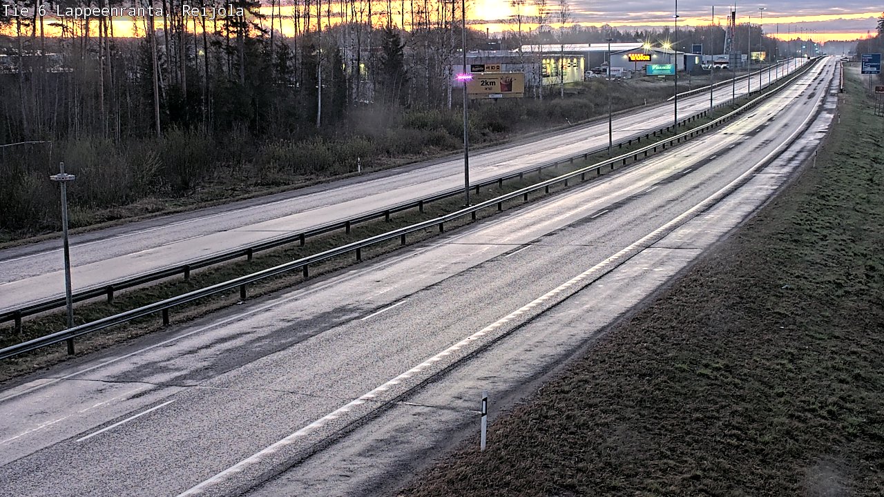 Kelikamerat Kuva Tie 6 Lappeenranta, Reijola, Lappeenranta, Etelä-Karjala