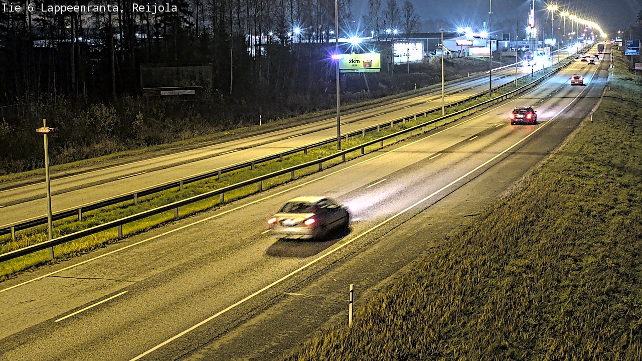 Kelikamerat Kuva Tie 6 Lappeenranta, Reijola, Lappeenranta, Etelä-Karjala