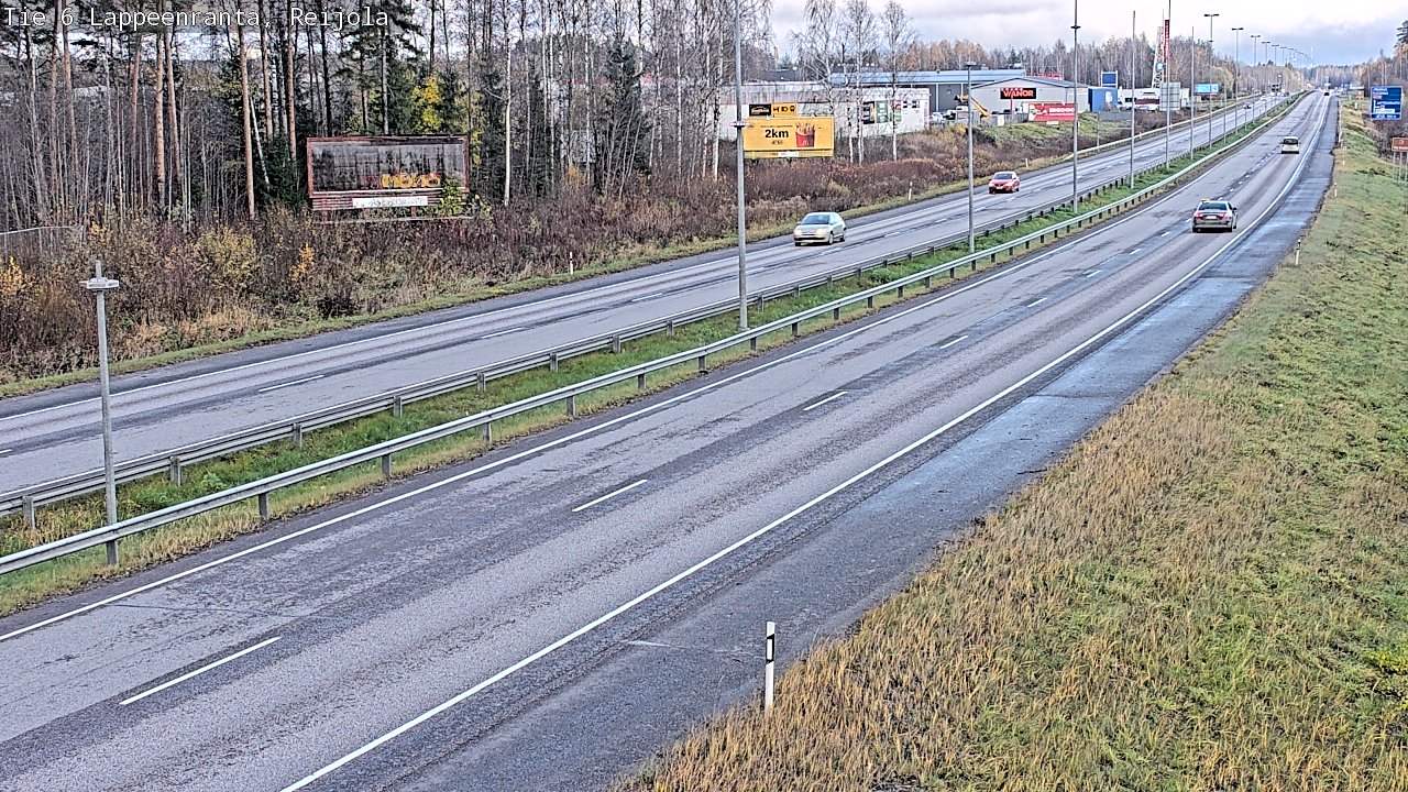 Kelikamerat Kuva Tie 6 Lappeenranta, Reijola, Lappeenranta, Etelä-Karjala