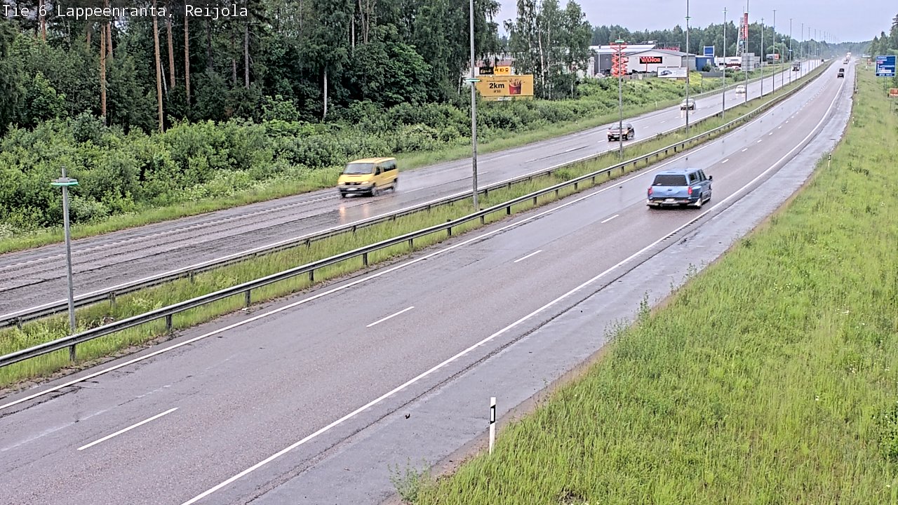 Kelikamerat Kuva Tie 6 Lappeenranta, Reijola, Lappeenranta, Etelä-Karjala