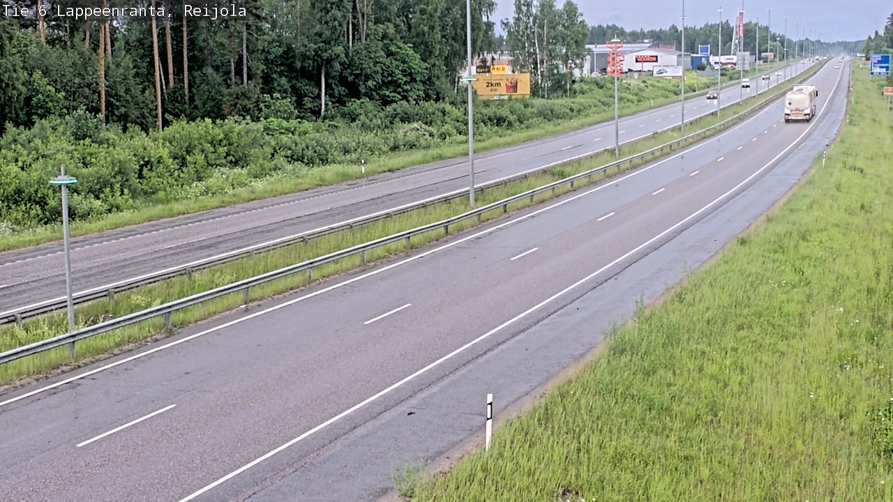 Kelikamerat Kuva Tie 6 Lappeenranta, Reijola, Lappeenranta, Etelä-Karjala