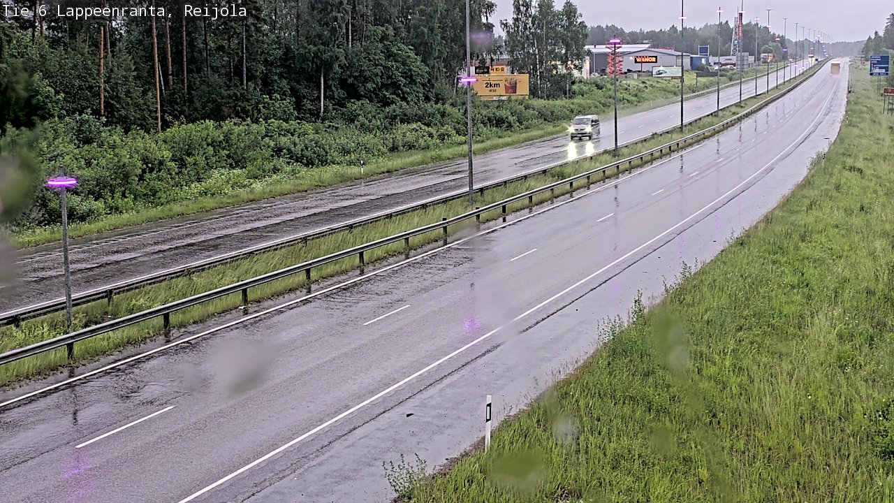 Kelikamerat Kuva Tie 6 Lappeenranta, Reijola, Lappeenranta, Etelä-Karjala