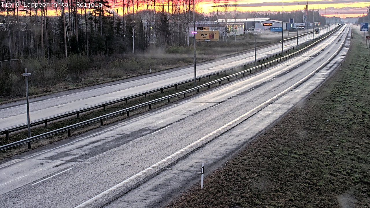Kelikamerat Kuva Tie 6 Lappeenranta, Reijola, Lappeenranta, Etelä-Karjala