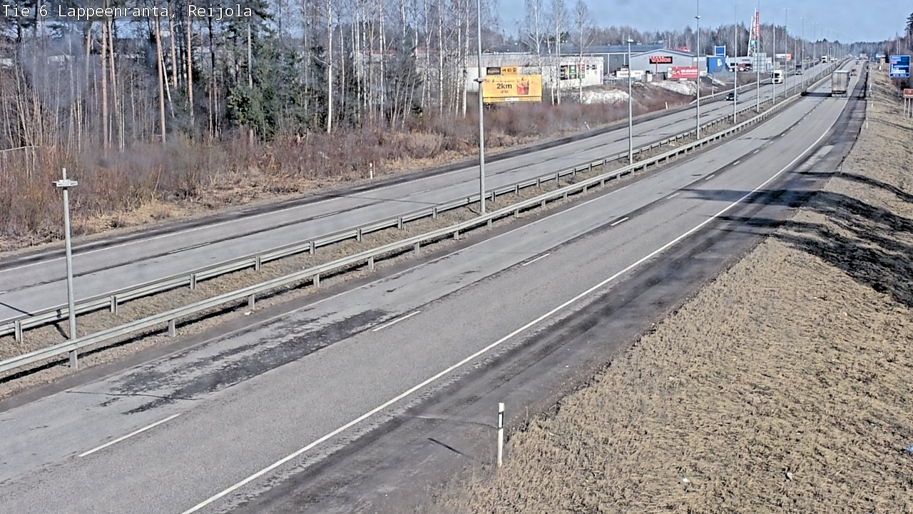 Kelikamerat Kuva Tie 6 Lappeenranta, Reijola, Lappeenranta, Etelä-Karjala