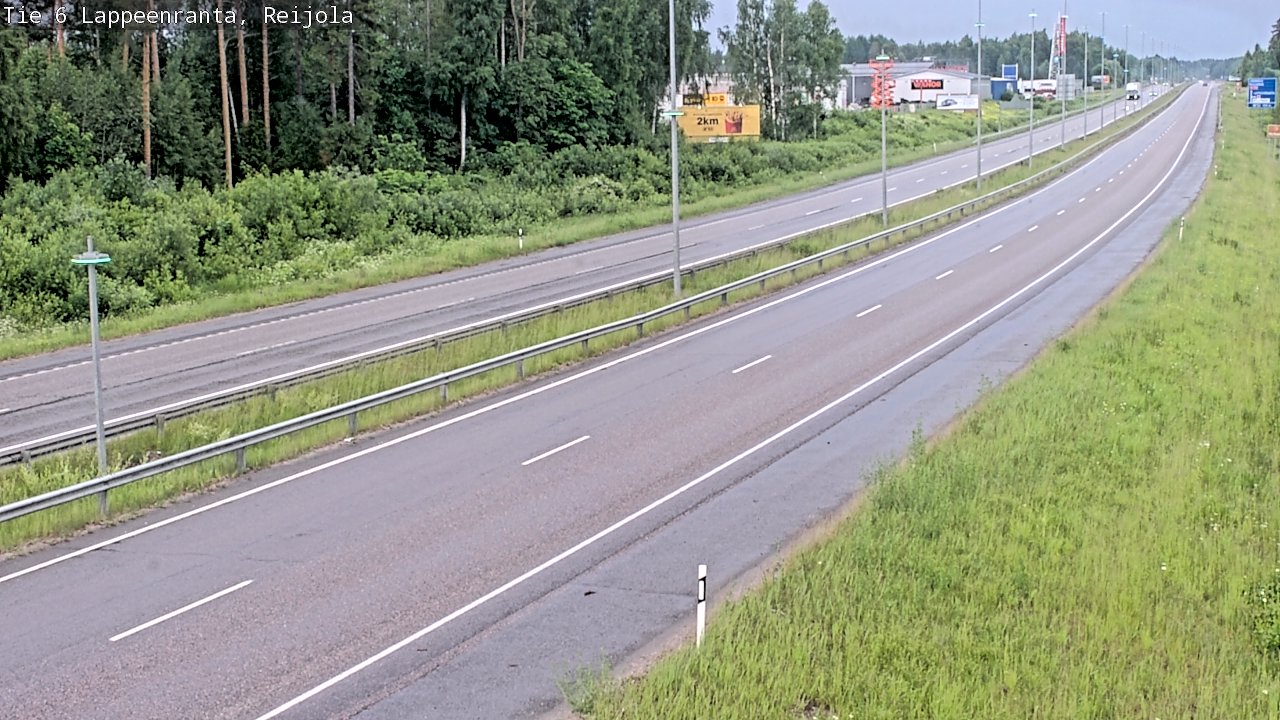 Kelikamerat Kuva Tie 6 Lappeenranta, Reijola, Lappeenranta, Etelä-Karjala