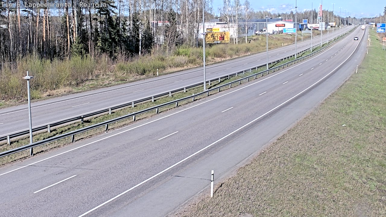 Kelikamerat Kuva Tie 6 Lappeenranta, Reijola, Lappeenranta, Etelä-Karjala