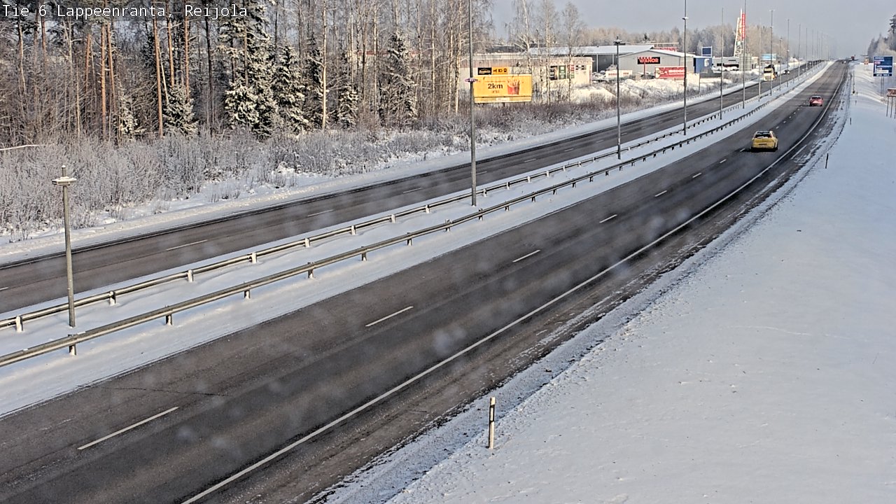 Kelikamerat Kuva Tie 6 Lappeenranta, Reijola, Lappeenranta, Etelä-Karjala