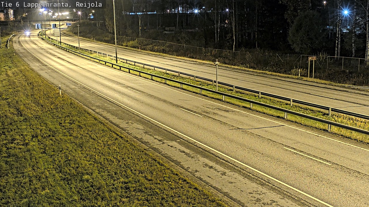 Weather Camera Image Väg 6 Villmanstrand, Reijola, Lappeenranta, Etelä-Karjala