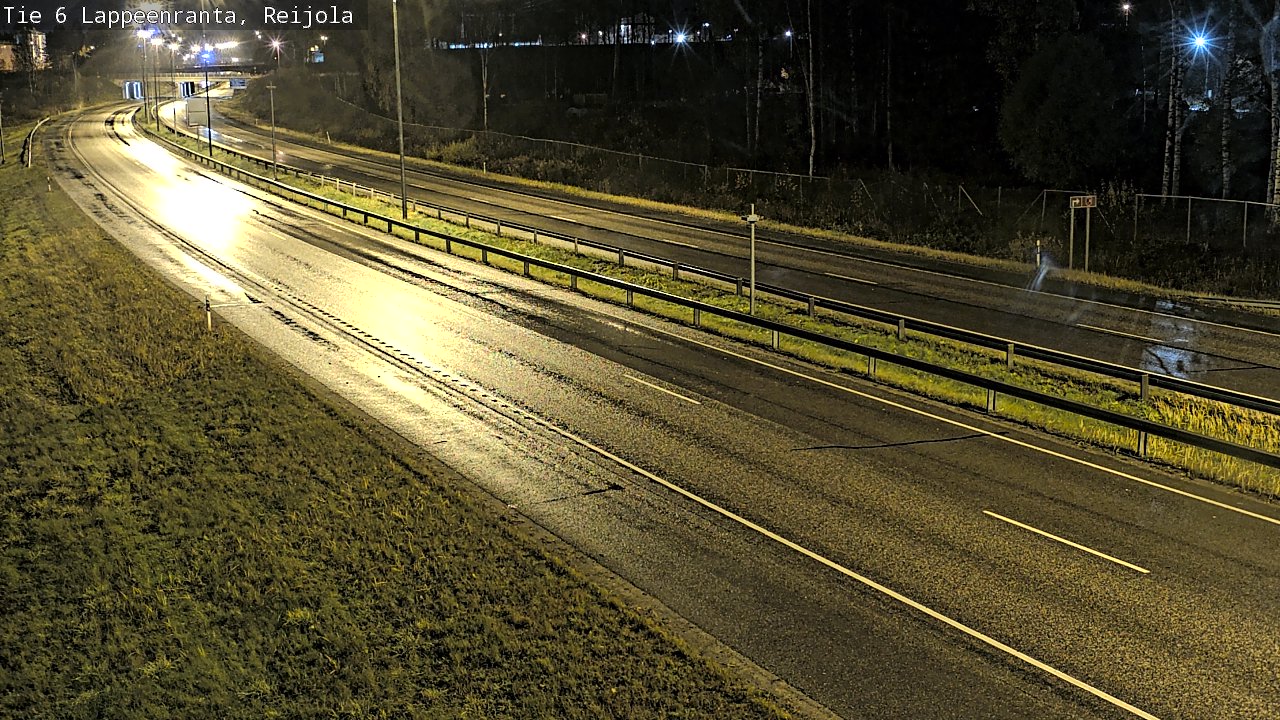 Weather Camera Image Road 6 Lappeenranta, Reijola, Lappeenranta, Etelä-Karjala