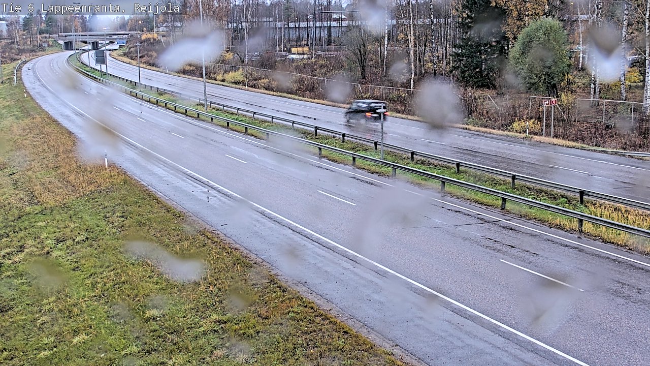 Weather Camera Image Road 6 Lappeenranta, Reijola, Lappeenranta, Etelä-Karjala
