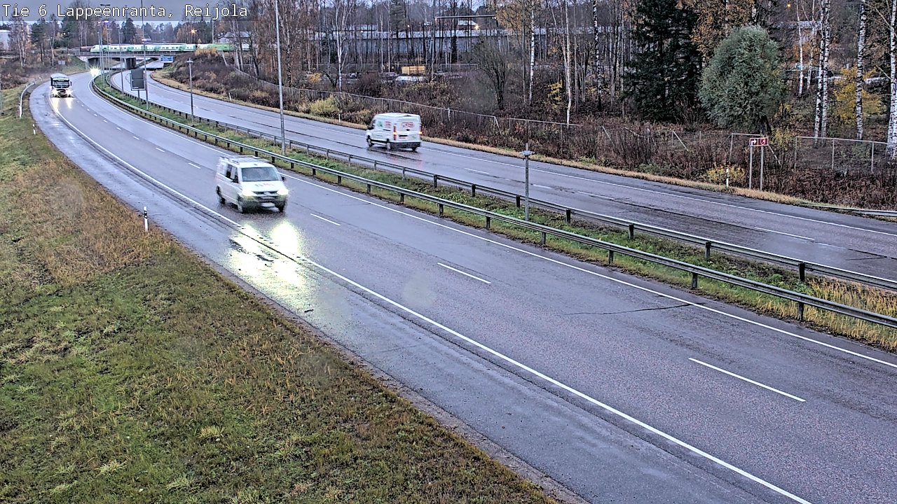 Weather Camera Image Road 6 Lappeenranta, Reijola, Lappeenranta, Etelä-Karjala